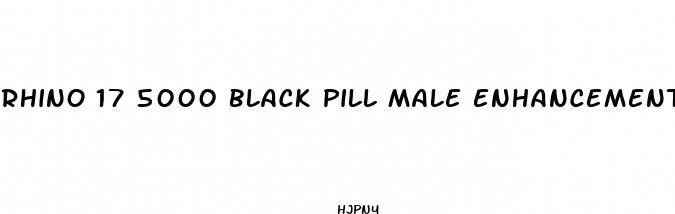 rhino 17 5000 black pill male enhancement