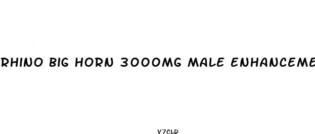 rhino big horn 3000mg male enhancement pills