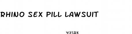 rhino sex pill lawsuit