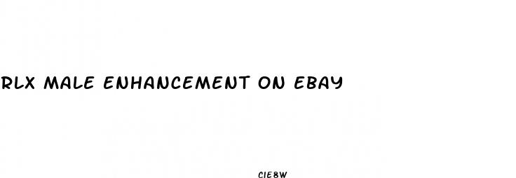 rlx male enhancement on ebay