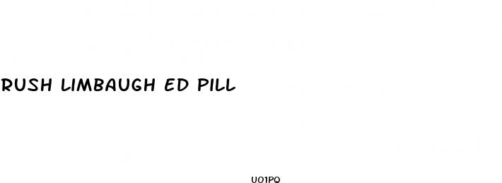 rush limbaugh ed pill