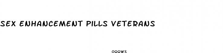 sex enhancement pills veterans