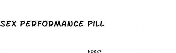 sex performance pill
