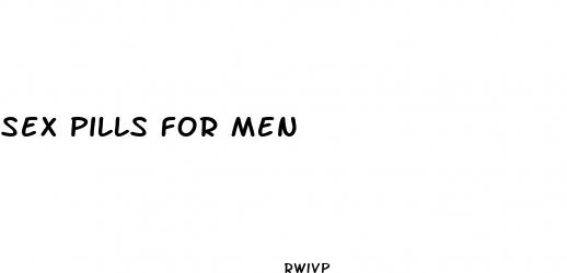 sex pills for men
