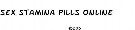 sex stamina pills online