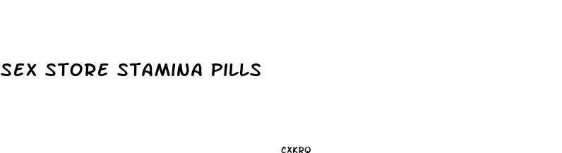 sex store stamina pills