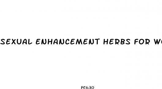 sexual enhancement herbs for women