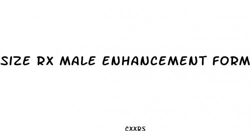 size rx male enhancement formula 2 oz