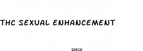 thc sexual enhancement