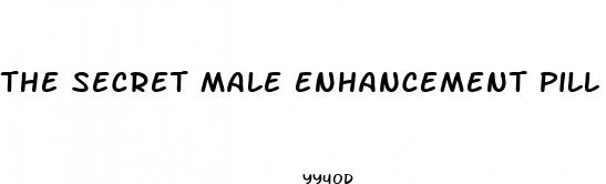 the secret male enhancement pill