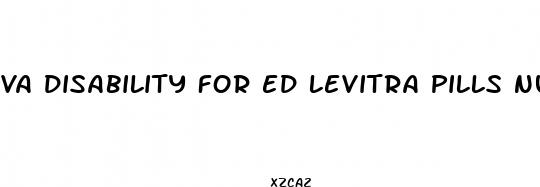 va disability for ed levitra pills number