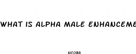 what is alpha male enhancement