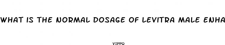 what is the normal dosage of levitra male enhancement dissolving tablets