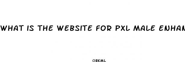 what is the website for pxl male enhancement
