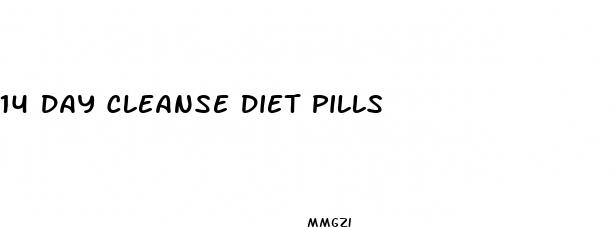 14 day cleanse diet pills