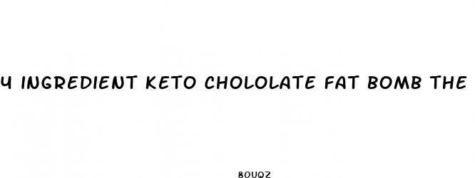 4 ingredient keto chololate fat bomb the magic pill recipe