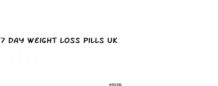 7 day weight loss pills uk