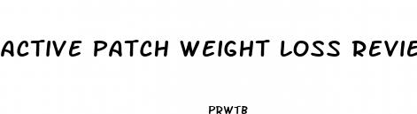 active patch weight loss reviews