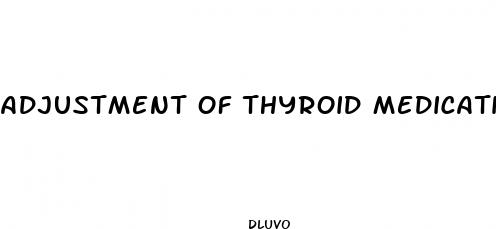 adjustment of thyroid medication after weight loss
