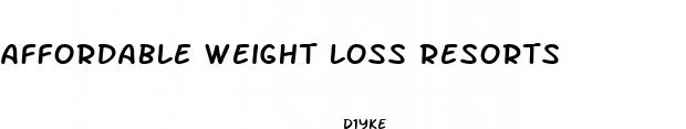 affordable weight loss resorts