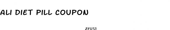 ali diet pill coupon