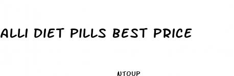 alli diet pills best price