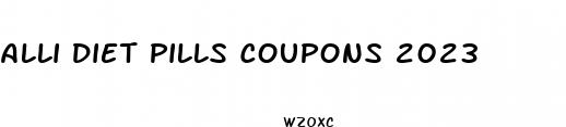 alli diet pills coupons 2023