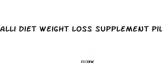 alli diet weight loss supplement pills starter pack
