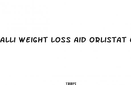 alli weight loss aid orlistat 60mg capsules 120 count