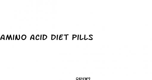 amino acid diet pills
