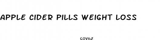 apple cider pills weight loss