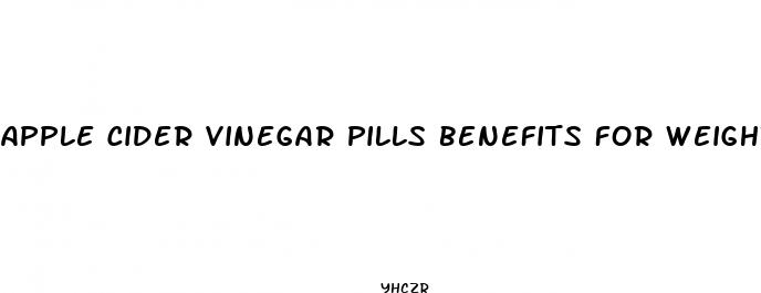 apple cider vinegar pills benefits for weight loss