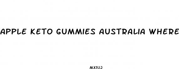 apple keto gummies australia where to buy