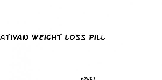 ativan weight loss pill