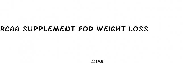 bcaa supplement for weight loss