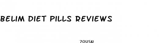 belim diet pills reviews