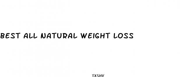 best all natural weight loss 