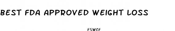 best fda approved weight loss 