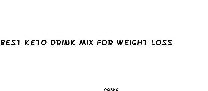 best keto drink mix for weight loss