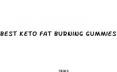 best keto fat burning gummies