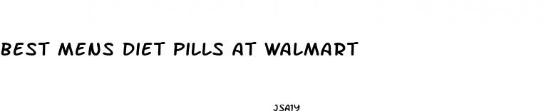 best mens diet pills at walmart