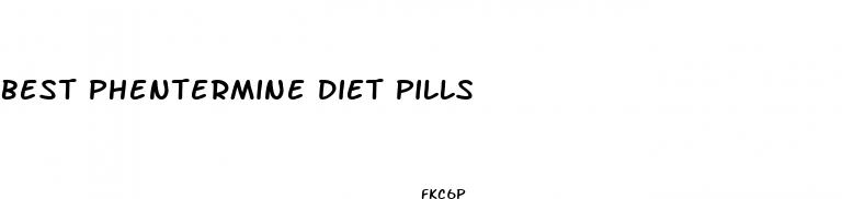 best phentermine diet pills