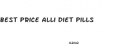 best price alli diet pills
