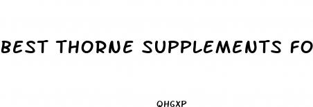 best thorne supplements for weight loss