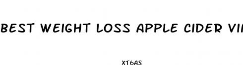 best weight loss apple cider vinegar pills