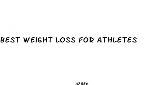 best weight loss for athletes