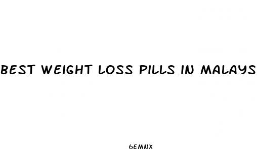 best weight loss pills in malaysia