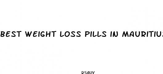 best weight loss pills in mauritius