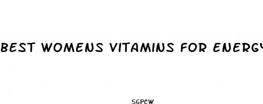 best womens vitamins for energy and weight loss