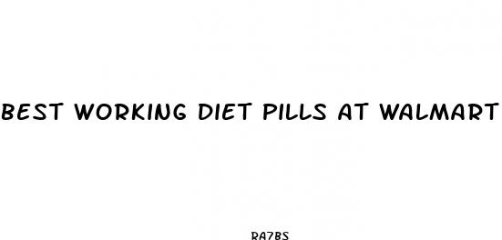 best working diet pills at walmart